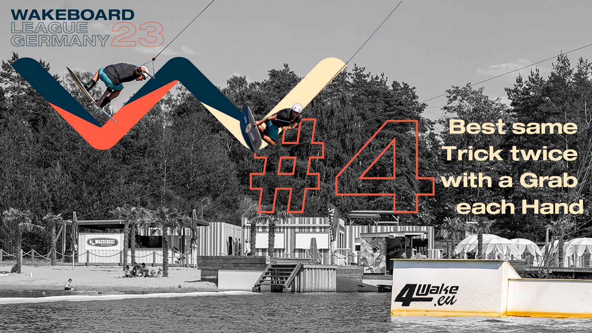 WLG23 #4 Best same Trick twice with one Grab each Hand