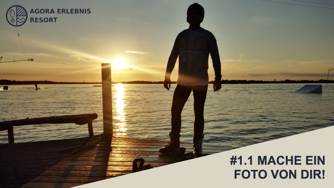 Agora Wakepark Challenge #1.1 Mache ein Foto von dir!