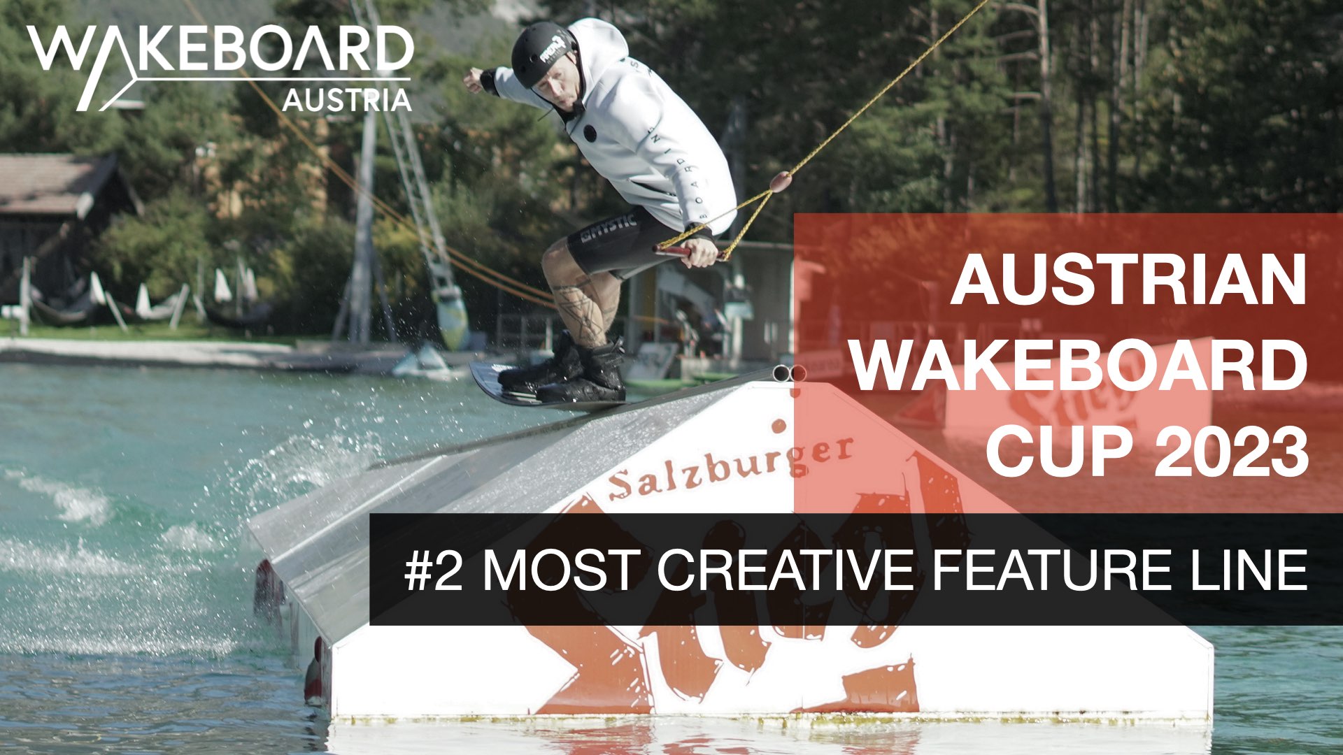 Austrian Wakeboard Cup 2023: #2 Most Creative Feature Line