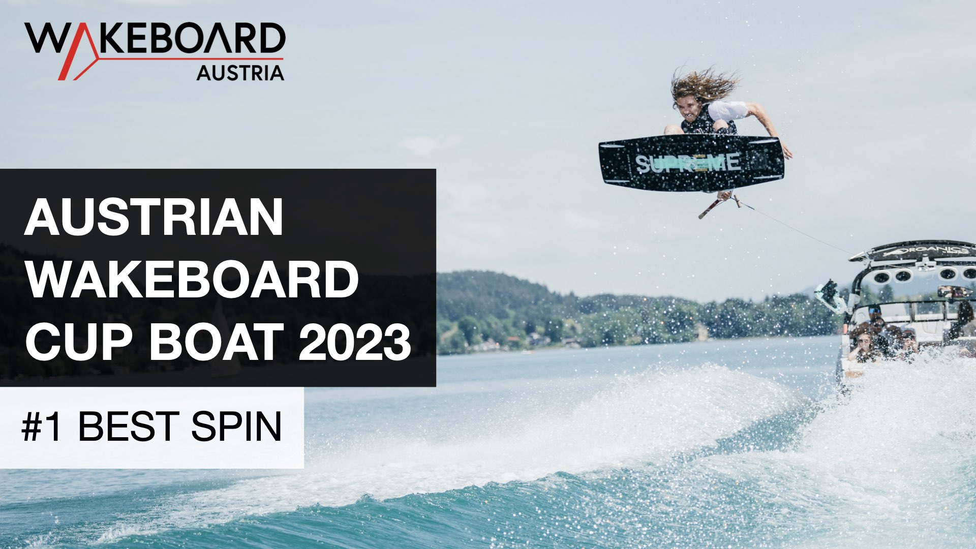 Wakeboard Boat Tour Austria 2023: #1 Best Spin
