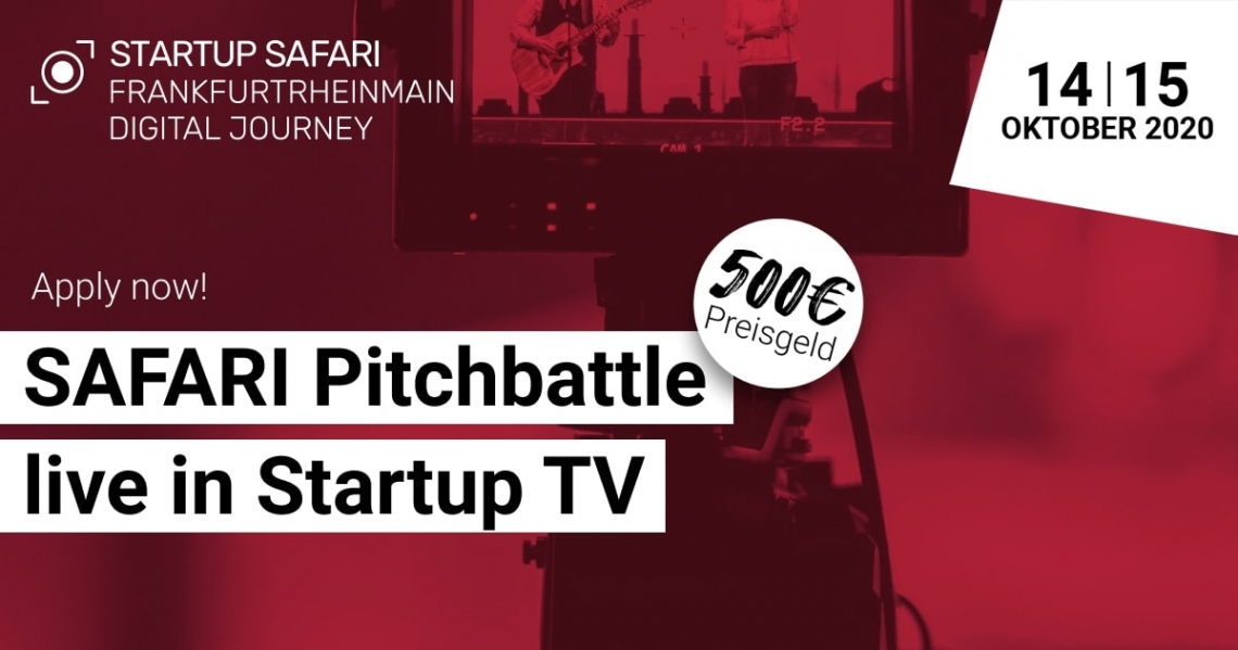 Startup SAFARI Frankfurt RheinMain Pitchbattle