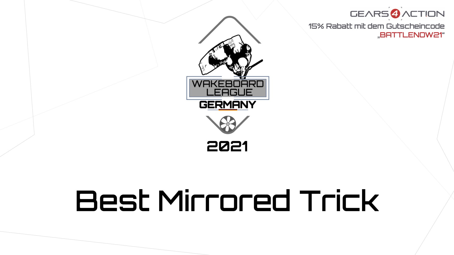 Wakeboard League Germany 2021 - #8 Best Mirrored Trick