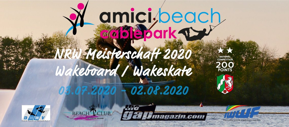 DWWV Cablewakeboard Offene NRW Meisterschaften